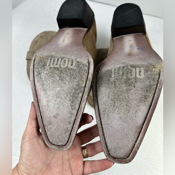 NOMI suede COWBOY BOOTS sz11 - Picture 9 of 11